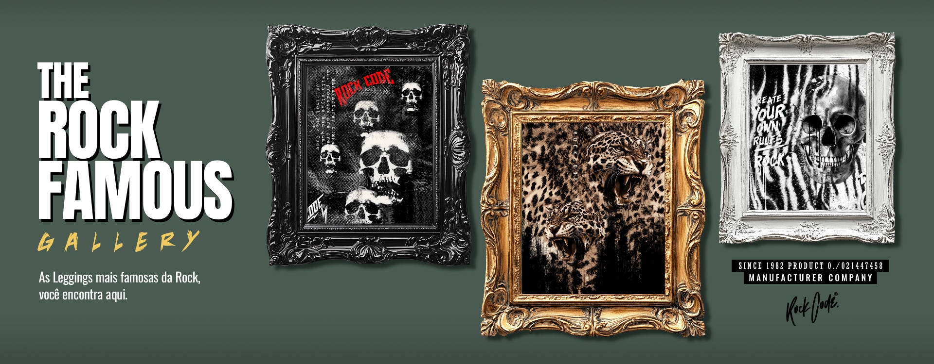 As Legging Mais Famosas da Rock!